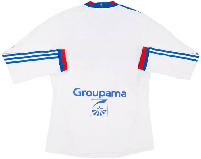 2011-12 Lyon Authentic Home L/S Shirt - 5/10 - (L)