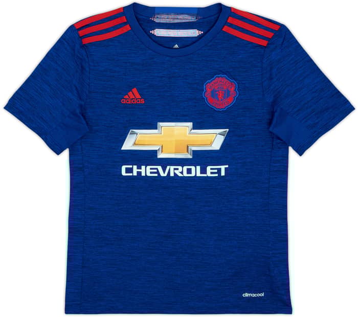 2016-17 Manchester United Away Shirt Rooney #10 - 8/10 - (M.Boys)