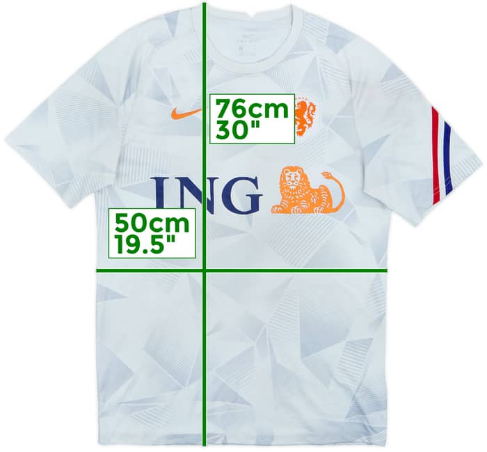 2020-21 Netherlands Nike Training Shirt - 4/10 - (L)