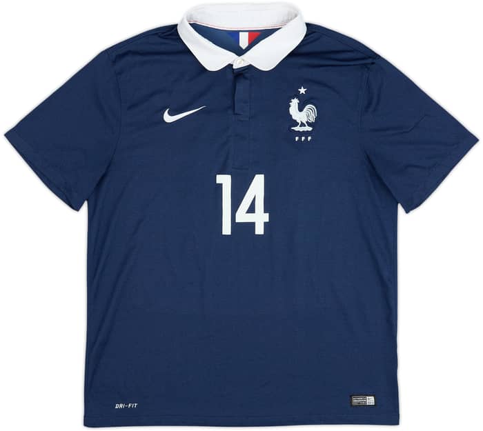 2014-15 France Home Shirt Matuidi #14 - 5/10 - (L)