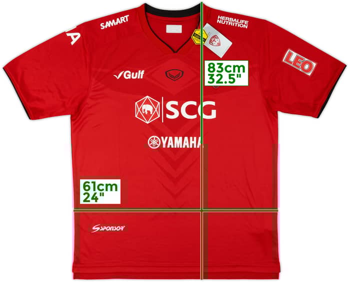 2019 Muangthong United Home Shirt (3XL)