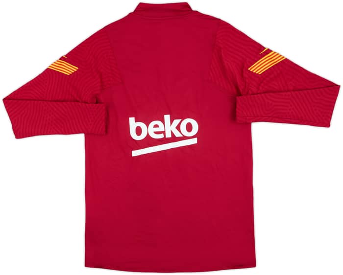 2020-21 Barcelona Nike 1/4 Zip Drill Top - 8/10 - (M)