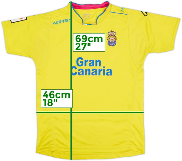 2015-16 Las Palmas Home Shirt - 6/10 - (M)