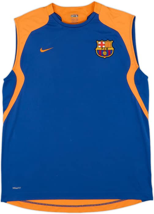 2007-08 Barcelona Nike Training Vest - 8/10 - (L)