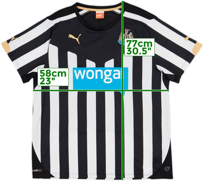 2014-15 Newcastle Home Shirt Jonas #18 - 8/10 - (L)
