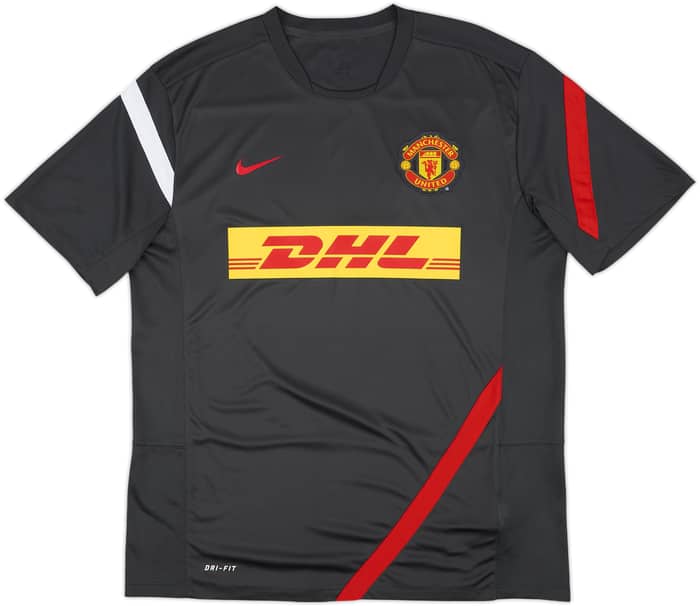2012-13 Manchester United Nike Training Shirt - 8/10 - (L)