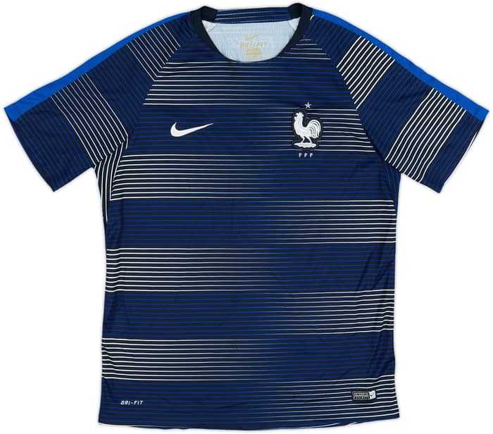 Camiseta Nike de entrenamiento de Francia 2016-17 - 8/10 - (L)