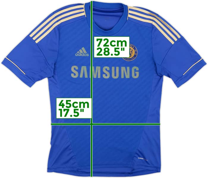 2012-13 Chelsea Home Shirt Hazard #17 - 5/10 - (M)