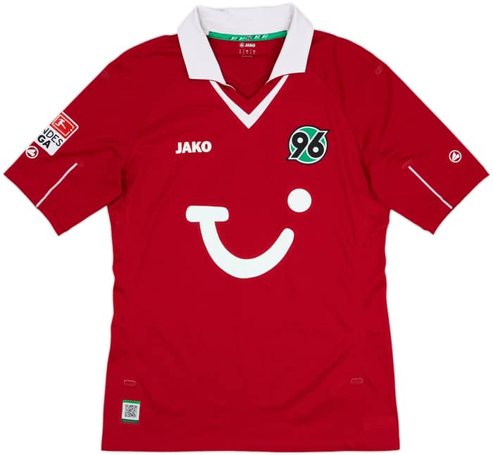 2012-13 Hannover 96 Signed Home Shirt Abdellaoue #25 - 6/10 - (S)