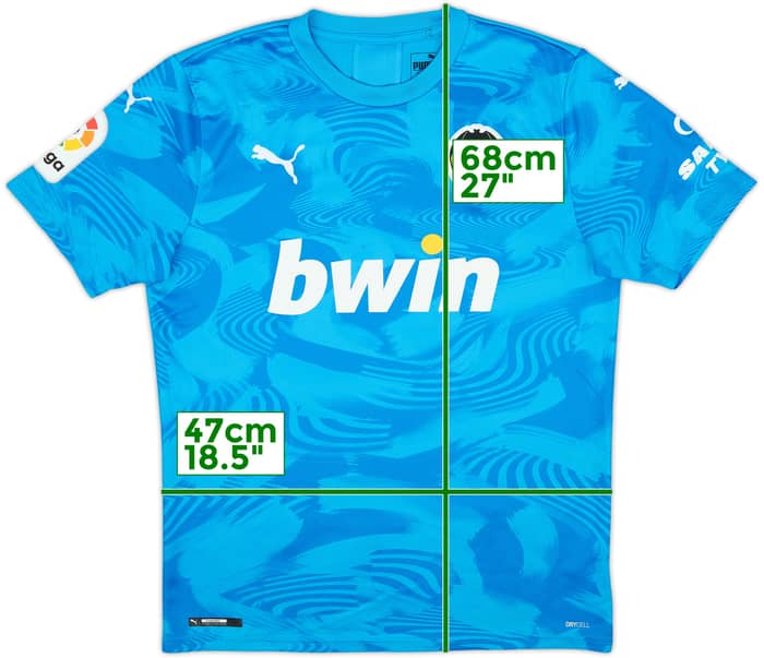 2019-20 Valencia Third Shirt - 9/10 - (M)