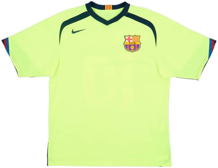 2005-06 Barcelona Basic Away Shirt Ronaldinho #10 - 7/10 - (M)
