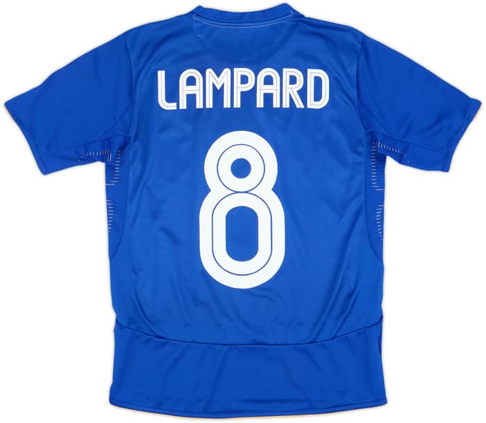 2005-06 Chelsea Centenary Home Shirt Lampard #8 - 8/10 - (L.Boys)