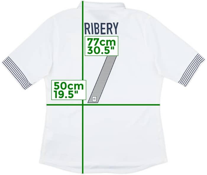 2012-13 France Player Issue Away Shirt Ribery #7 - 7/10 - (L)