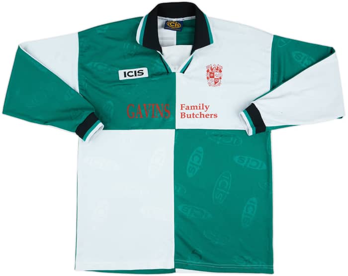 1998-99 Pilkington FC Match Issue Home L/S Shirt #5