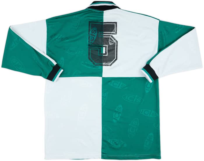 1998-99 Pilkington FC Match Issue Home L/S Shirt #5
