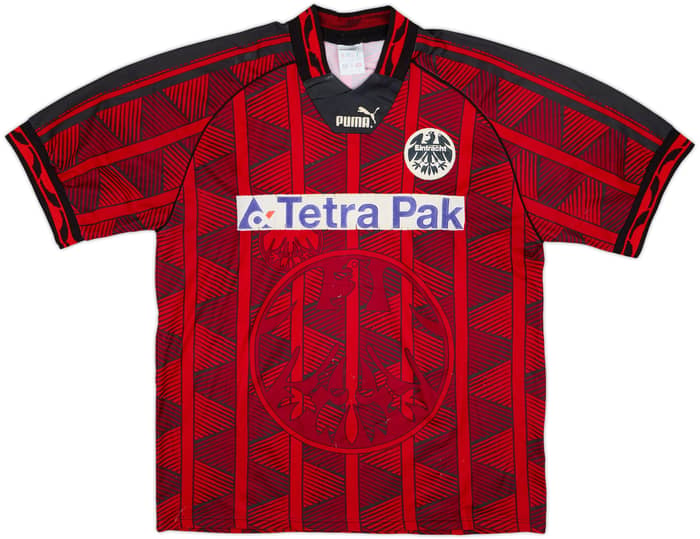 1995-96 Eintracht Frankfurt Home Shirt - 4/10 - (L)