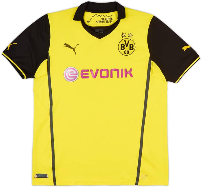 2013-14 Borussia Dortmund Home Shirt Sokratis #25 - 7/10 - (L)