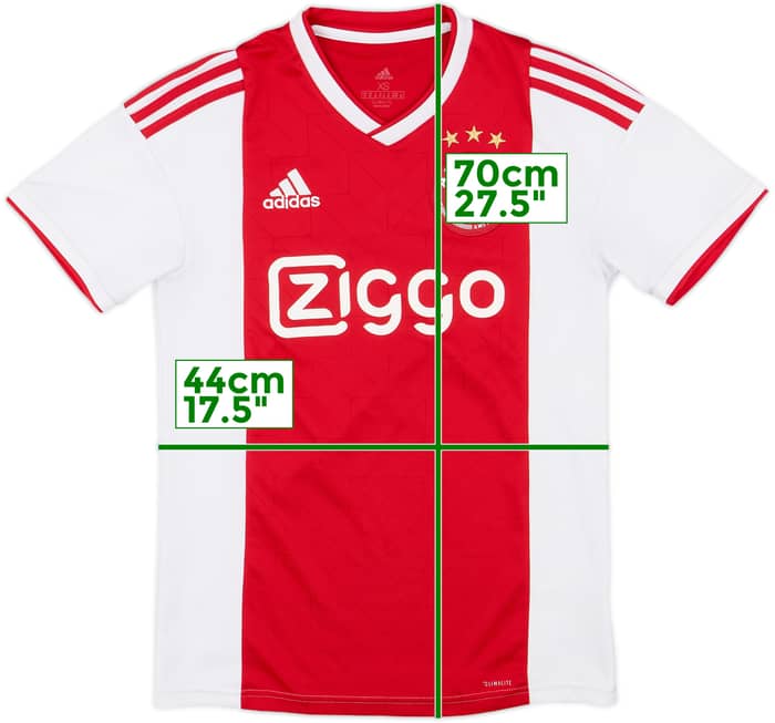 2018-19 Ajax Home Shirt - 6/10 - (XS)