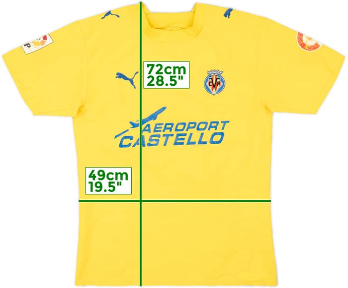 2006-07 Villarreal Home Shirt - 6/10 - (S)