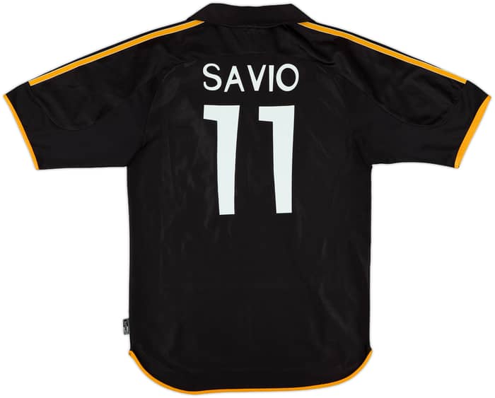 1999-01 Real Madrid Away Shirt Savio #11 - 8/10 - (S)