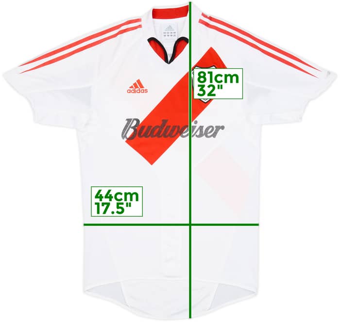 2004-05 River Plate Home Shirt - 7/10 - (XS)