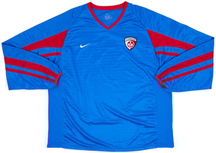 2001-03 Kaiserslautern Player Issue Away L/S Shirt Klose #11 - 8/10 - (XL)