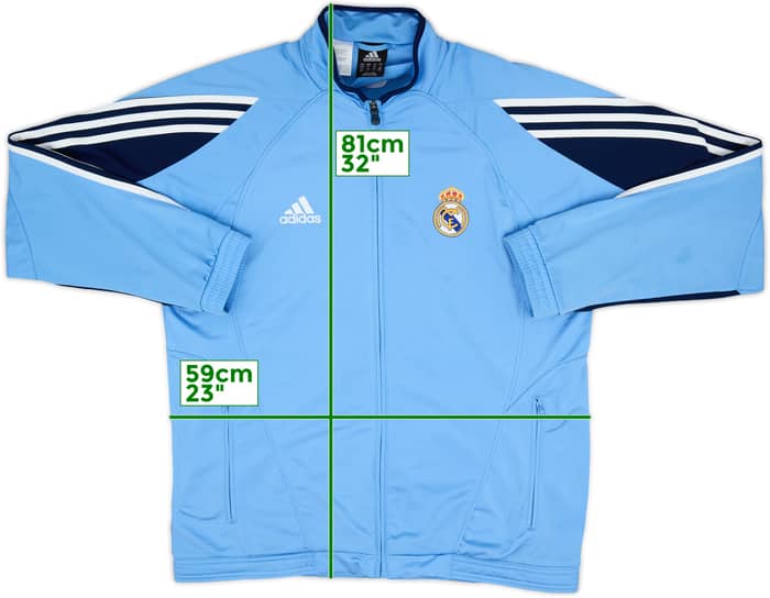 2005-06 Real Madrid adidas Track Jacket - 8/10 - (M/L)