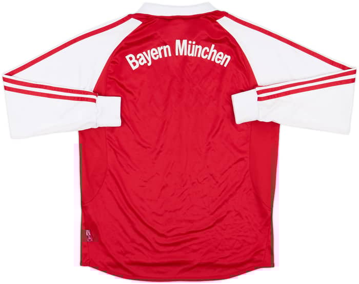 2003-04 Bayern Munich Home L/S Shirt - 8/10 - (XL.Boys)