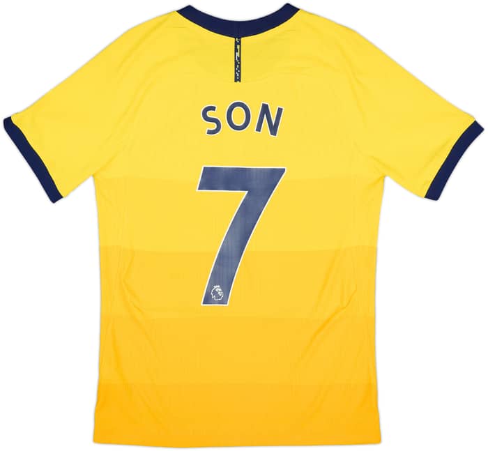 2020-21 Tottenham Authentic Third Shirt Son #7 - 7/10 - (S)