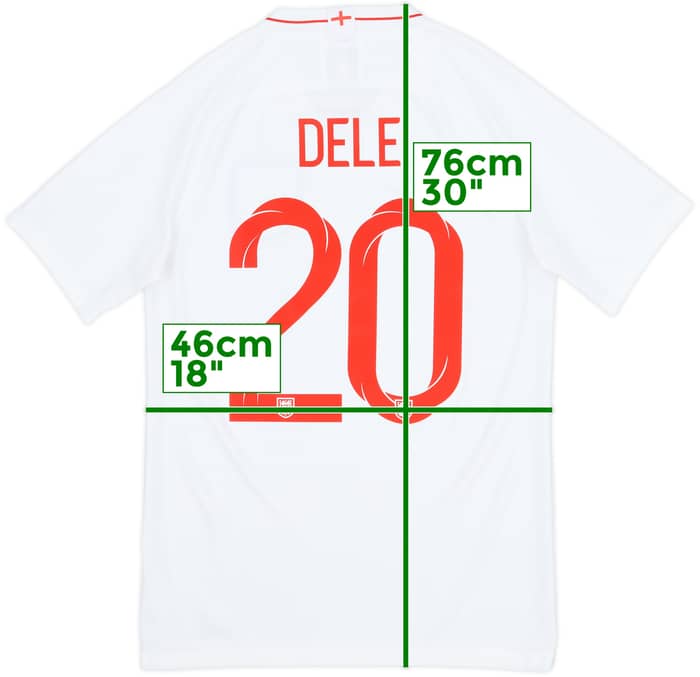 2018-19 England Home Shirt Dele #20 - 10/10 - (S)
