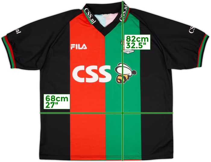 2001-02 NEC Nijmegen Home Shirt - 9/10 - (XXL)