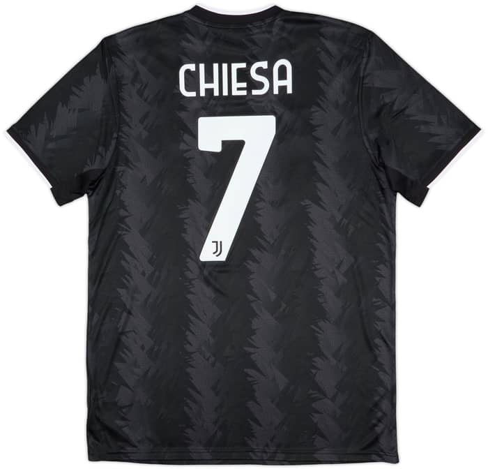 2022-23 Juventus Away Shirt Chiesa #7 - 10/10 - (L)