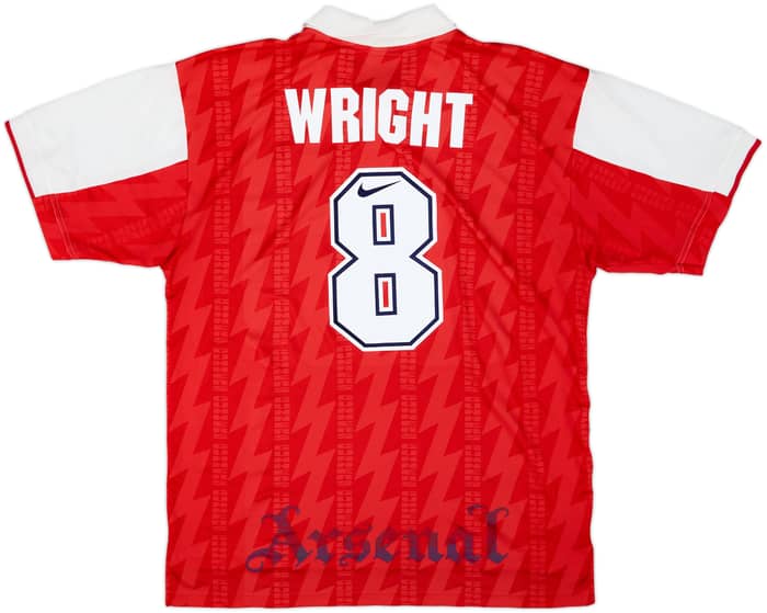 1994-96 Arsenal Home Shirt Wright #8 - 6/10 - (XXL)