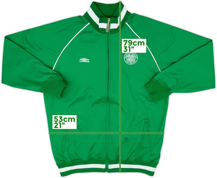 2000-01 Celtic Umbro Track Jacket - 8/10 - (M)