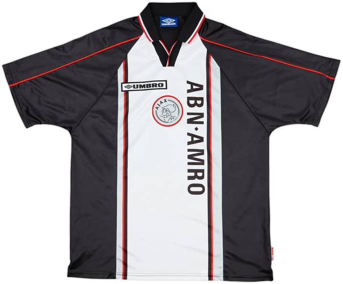 1998-99 Ajax Away Shirt F.De Boer #4 - 8/10 - (XL)
