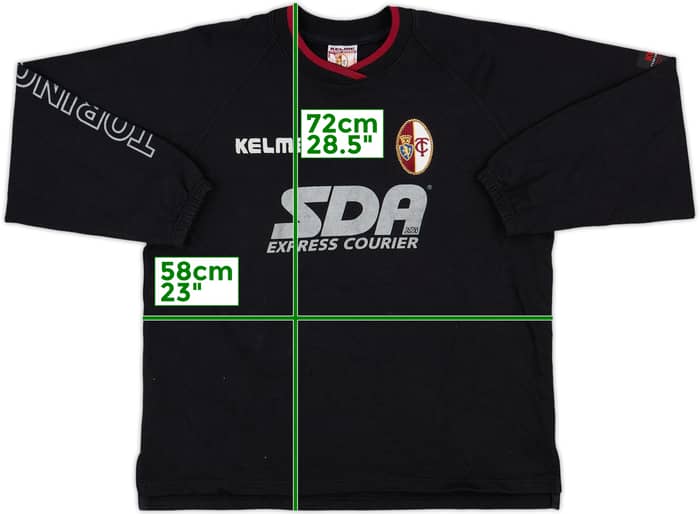 1998-99 Torino Kelme Sweat Top - 8/10 - (M)