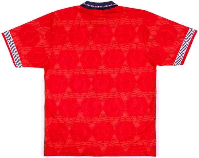 1990-93 England Away Shirt - 8/10 - (L)