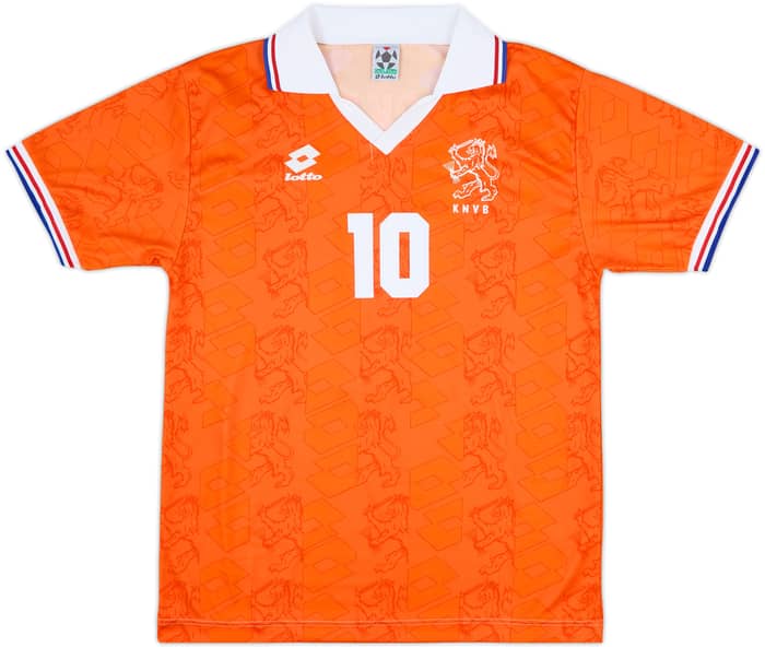 1994 Netherlands Home Shirt Bergkamp #10 - 8/10 - (M)