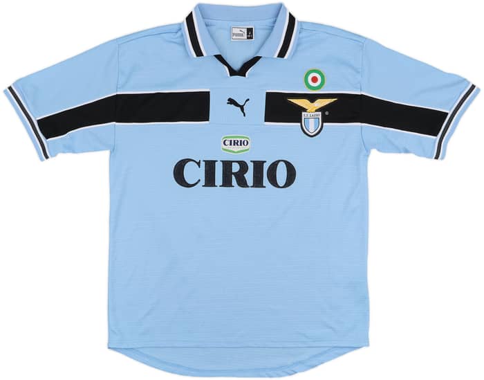 1998-00 Lazio Home Shirt Baronio #26 - 9/10 - (L)