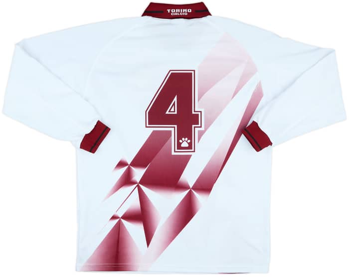 1997-98 Torino Match Issue Away L/S Shirt #4