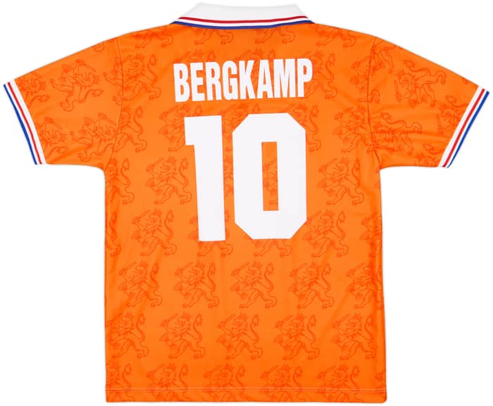 1994 Netherlands Home Shirt Bergkamp #10 - 8/10 - (M)