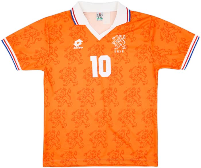 1994 Netherlands Home Shirt Bergkamp #10 - 8/10 - (M)