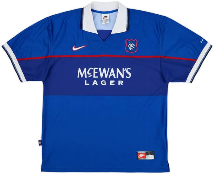 1997-99 Rangers Home Shirt Negri #9 - 9/10 - (L)