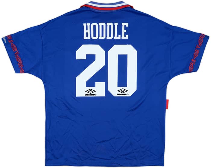 1994-95 Chelsea Home Shirt Hoddle #20 - 8/10 - (L)