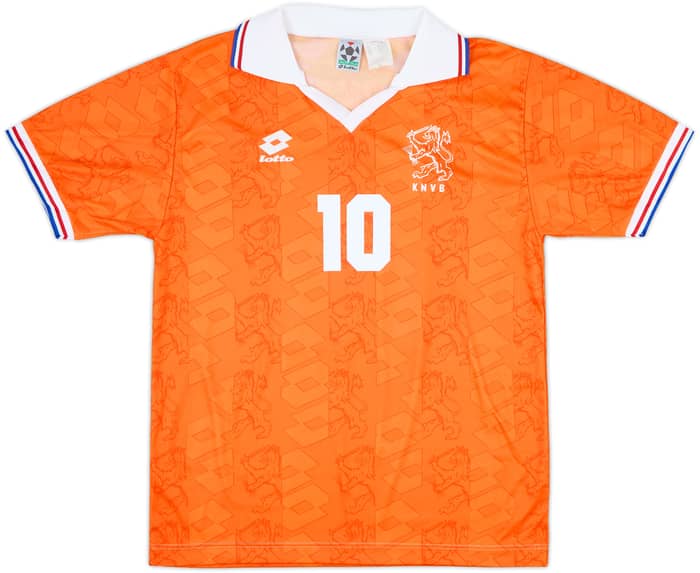 1994 Netherlands Home Shirt Bergkamp #10 - 9/10 - (M)