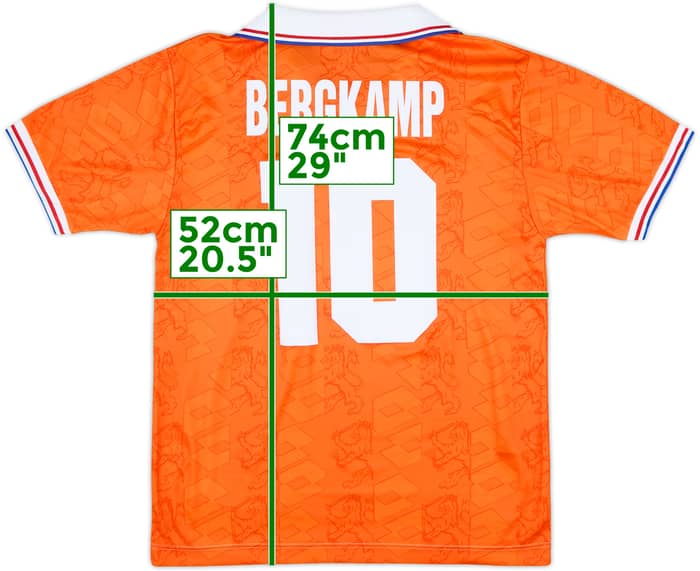 1994 Netherlands Home Shirt Bergkamp #10 - 9/10 - (M)