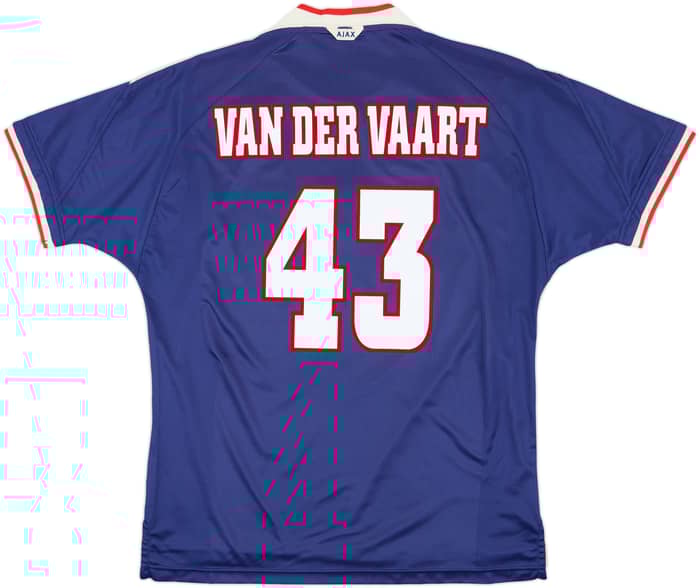 1999-00 Ajax Away Shirt Van Der Vaart #43 - 9/10 - (XL)