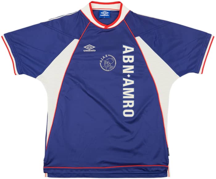 1999-00 Ajax Away Shirt Van Der Vaart #43 - 9/10 - (XL)