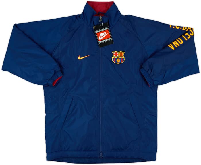 1999-00 Barcelona Nike Padded Bench Coat (S)