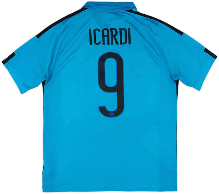 2014-15 Inter Milan Third Shirt Icardi #9 - 4/10 - (L)